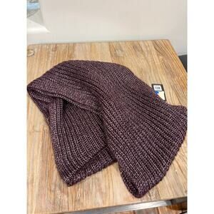 Calia Carrie Underwood Metallic Plum Perfect Infinity Scarf NWT